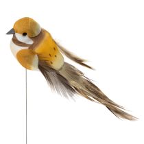Article Décorations d'oiseaux pour une table festive. Piquets d'oiseaux polyvalents, 10 cm, lot de 12.