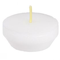 Article Bougies votives de remplacement pour lumière sacrificielle en blanc, 10 pièces