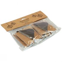 Article Boules nid d'abeille boules nid d'abeille oignon noir doré Ø8cm 4pcs