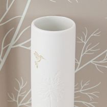 Article Décoration murale en bois avec vases en céramique H35cm style champêtre