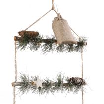 Article Décoration murale Noël guirlande lumineuse micro LED 35×85cm