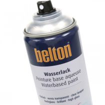 Laque transparente à haute brillance à base d&#39;eau sans Belton en aérosol 400 ml