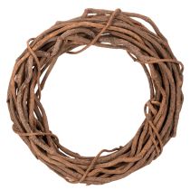 Article Couronne en osier naturel 40 cm pour créations florales