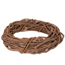 Article Couronne en osier naturel 40 cm pour créations florales