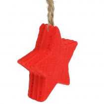 Article Pendentif de Noël mix rouge 34 pcs