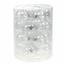 Article Boule de Noël en verre Ø7,5cm transparent 12 pcs