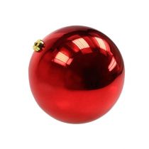 Article Boule de Noël en plastique petite Ø14cm rouge 1 pce