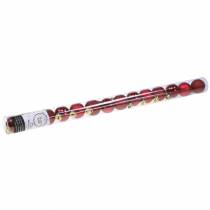 Article Décorations de sapin de Noël Boule de Noël rouge 3 cm 14 pièces
