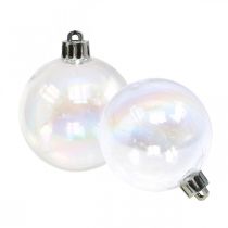 Boules Noël Transparentes Gadpiparty Lot De 12 Boules De Noël
