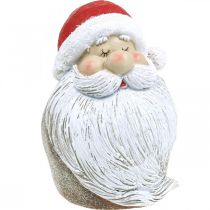 Article Figurine Père Noël Père Noël Rouge, Blanc Polyrésine 15cm