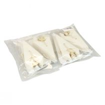 Article Fenêtre poinsettia, étoiles en papier Noël, étoile pliante Ø21cm 4pcs