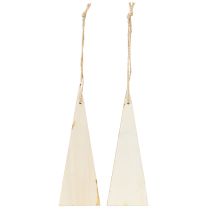 Article Pendentifs décoratifs en bois en forme de gnome pour les décorations de Noël festives