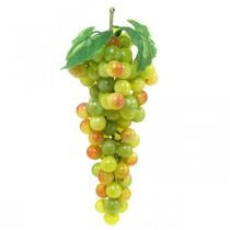 Déco raisins vert fruit artificiel décoration de vitrine 22cm
