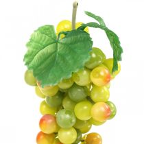 Déco raisins vert fruit artificiel décoration de vitrine 22cm