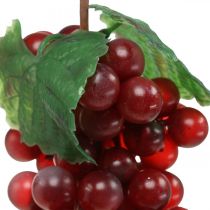 Article Raisin décoratif rouge Raisin artificiel fruit décoratif 22cm