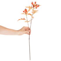 Article Branche artificielle d’aubépine avec feuilles et baies 62 cm