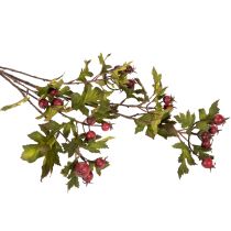 Article Kunstlicher Branche d'Aubépine avec Baies Rouges Décoration 110cm