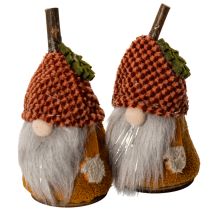 Article Ensemble de 6 figurines de gnome avec bonnet tricoté et gland, 10 cm
