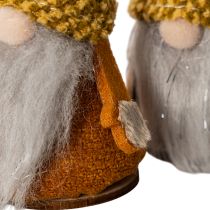 Article Ensemble de 6 figurines de gnome avec bonnet tricoté et gland, 10 cm