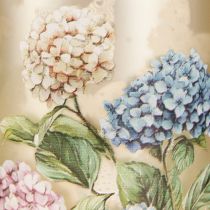 Article Lanterne décorative en verre à motif floral pour une touche d'élégance dans votre intérieur, 8 cm, lot de 4.