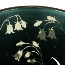 Article Lanterne décorative en verre à motif de feuilles, 8 cm, lot de 4, pour une touche d'élégance dans votre intérieur.