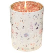 Article Porte-bougie chauffe-plat en verre à motif papillon pour des moments de détente, 12,5 cm, lot de 2