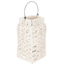 Article Lanternes suspendues en macramé, décoration d'été, 35,5 x 19 cm