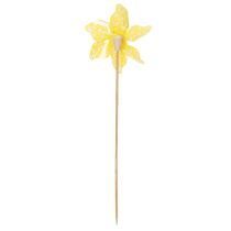 Article Tuteurs à fleurs, tuteurs de jardin pour décoration printanière, usage extérieur, 28 cm, lot de 12