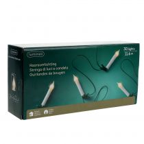 Article Chaîne lumineuse rafale de vent mat pour intérieur 30s 11.6m