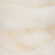 Article Bande de laine blanche 2m pour décoration et loisirs créatifs
