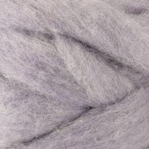 Article Cordon de laine, ruban de laine violet clair, 10 m de laine décorative pour l'art floral et les loisirs créatifs