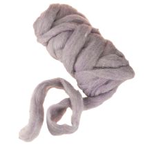 Article Cordon de laine, ruban de laine violet clair, 10 m de laine décorative pour l'art floral et les loisirs créatifs