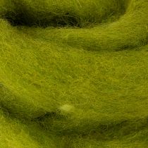 Article Laine feutrée verte en rouleau 100 % laine 2 m pour décoration et loisirs créatifs