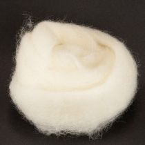 Article Ruban de laine blanche, 2 m, laine décorative pour loisirs créatifs et emballages