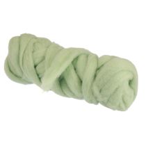 Article Cordon de laine cordon feutre laine fusible vert clair Ø4–5cm 10m