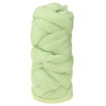 Article Cordon de laine cordon feutre laine fusible vert clair Ø4–5cm 10m