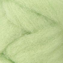 Article Cordon de laine cordon feutre laine fusible vert clair Ø4–5cm 10m