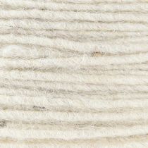 Article Cordon de laine blanc 3mm 100m