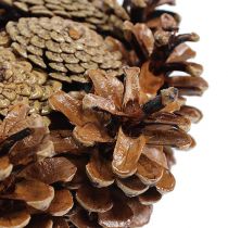 Couronne de cône peinte Ø25cm