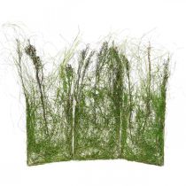 Décoration gazon à poser avec branches Déco fenêtre verte 105x50cm