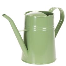 Article Arrosoir d’intérieur rétro en métal vert menthe 1,7 L H23 cm