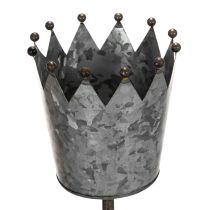 Article Couronne décorative en métal aspect antique, 95 cm