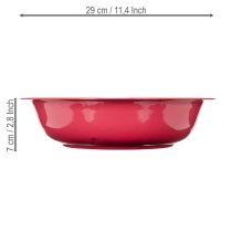 Article Pot de fleurs rond pour une décoration intérieure ou extérieure élégante, 29 cm, lot de 2