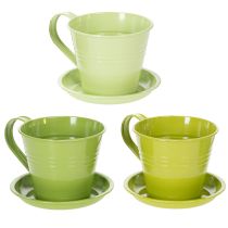 Article Pot de plantation élégant, idéal pour des idées de décoration personnalisées, 11 cm, lot de 6