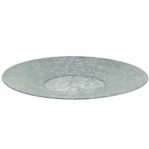 Article Assiette Déco Assiette Zinc Ø35cm