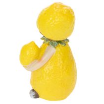 Article Figurines d'enfants citron, décoration de table estivale de style vintage, pour salon et balcon, 9 cm, lot de 3