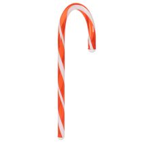 Article Z/ Canne en plastique Rouge et Blanc Décoration 35 cm Lot de 3