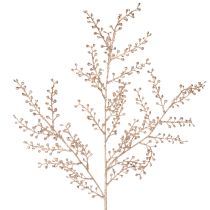 Article Branche artificielle avec petites baies 85 cm champagne