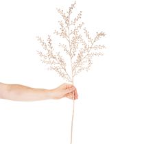 Article Branche artificielle avec petites baies 85 cm champagne