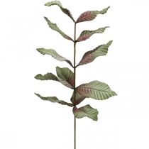 Article Kunstpflanze branche décorative vert rouge brun H68cm